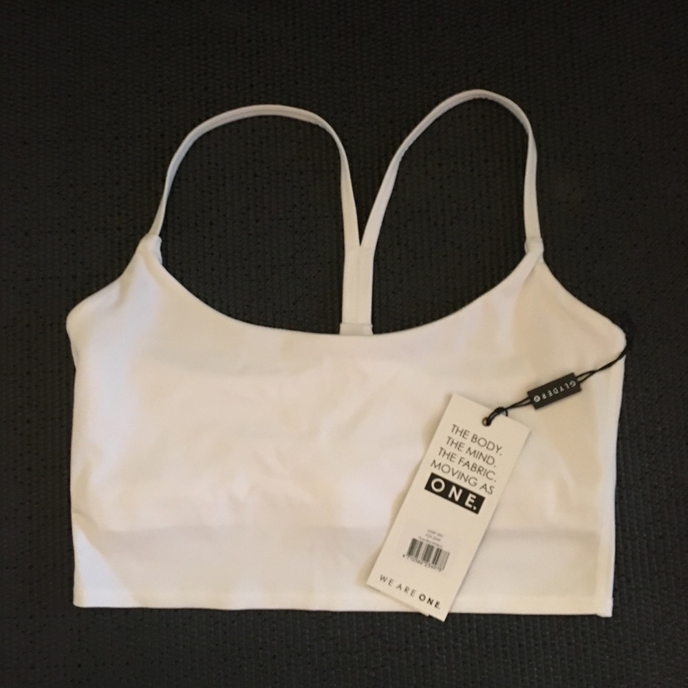 Glyder Pure Sports Bra in White
